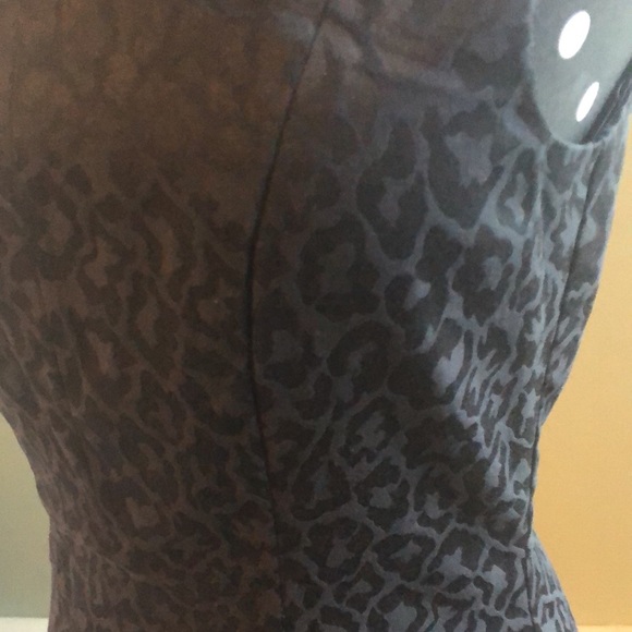 NWT H&M black leopard print dress - Picture 2 of 5